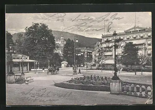 AK Baden-Baden, Hotel englischer Hof