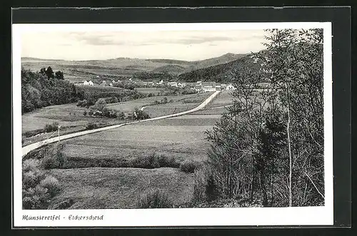 AK Eicherscheid bei Münstereifel, Totalansicht der Ortschaft