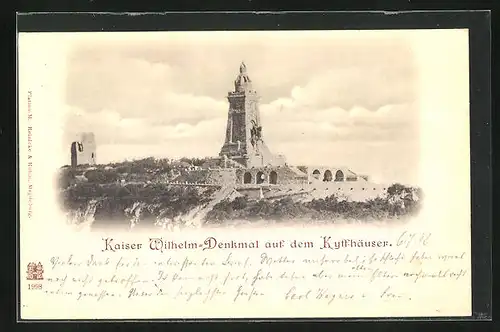 AK Kyffhäuser, Kaiser Wilhelm-Denkmal