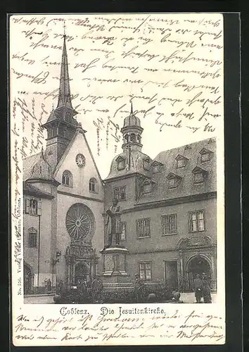 AK Coblenz, Jesuitenkirche