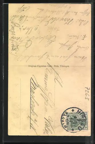 AK Bad Liebenzell, Blick auf Kirche