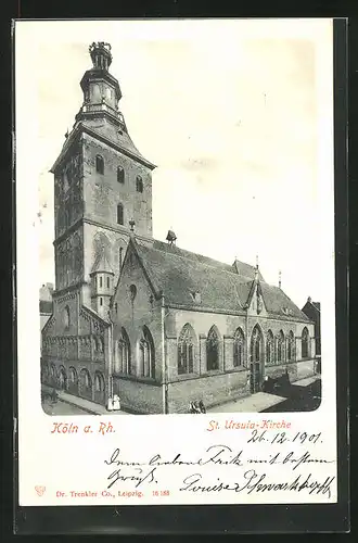 AK Köln, St. Ursula-Kirche