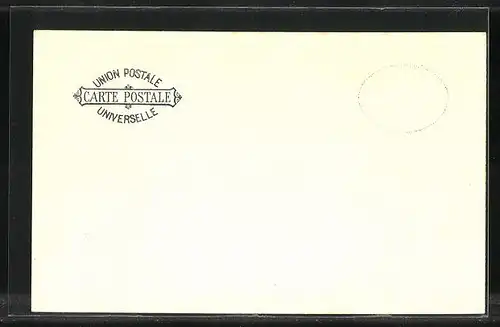 AK Japan, Briefmarken, Flaggen