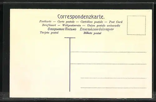 AK Österreich, Briefmarken, Wappen mit Adler