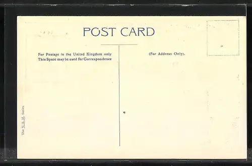 Präge-Künstler-AK Victoria, Briefmarken und Wappen