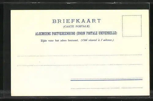 Lithographie Niederlande, Briefmarken und Wappen