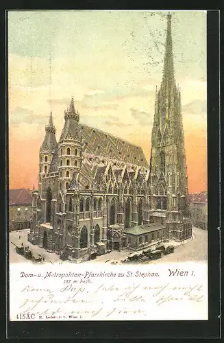 AK Wien, Dom- und Metropolitan-Pfarrkirche zu St. Stephan