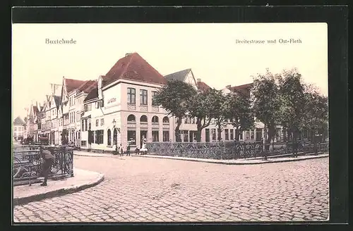 AK Buxtehude, Breitestrasse und Ost-Fleth