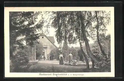 AK Hildesheim, Restaurant Brockenblick a. d. Galgenberge