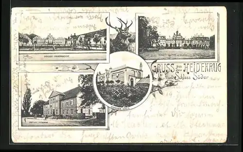 AK Söder, Gasthof Heidekrug, Schloss