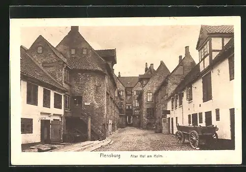 AK Flensburg, Alter Hof am Holm