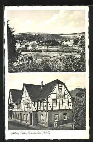AK Blumenthal /Eifel, Gasthof Haas, Panorama