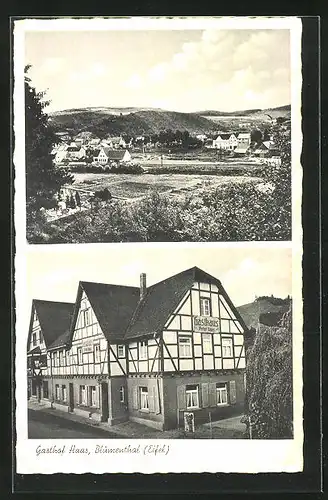 AK Blumenthal /Eifel, Gasthof Haas, Panorama