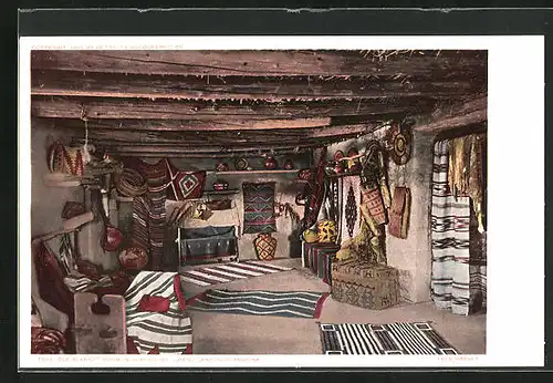 AK Old Blanket Room in Hopi House, Grand Canyon of Arizona, Indianer