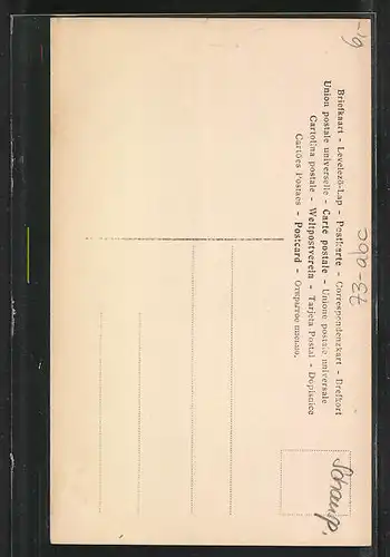 AK Opernsängerin Reta Walter im Kostüm von Mignon