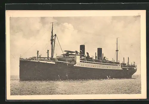 AK Passagierschiff München in voller Fahrt