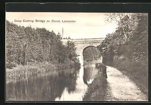 AK Lancaster, Deep Cutting Bridge on Canal