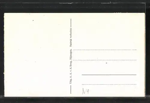 AK Nijmegen, Kapel boven het huisje v. Nazareth H. Land