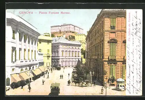 AK Genova, Piazza Fontane Marose