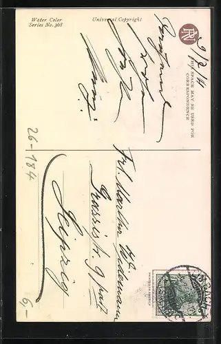 Künstler-AK F. Earl Christy: a finishing touch, the beautiful bride
