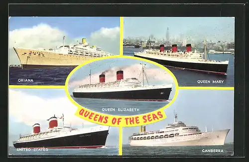 AK Queens of the Sea: Oriana, Queen Mary & Canberra