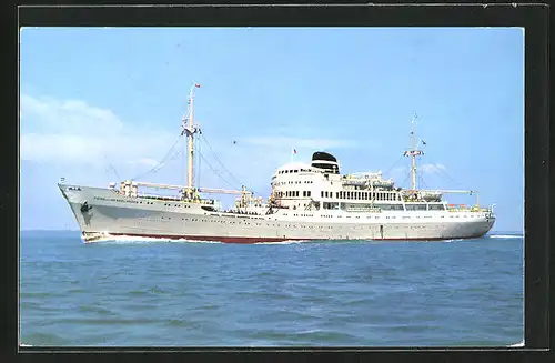 AK Passagierschiff M.S. Prins der Nedelanden in voller Fahrt