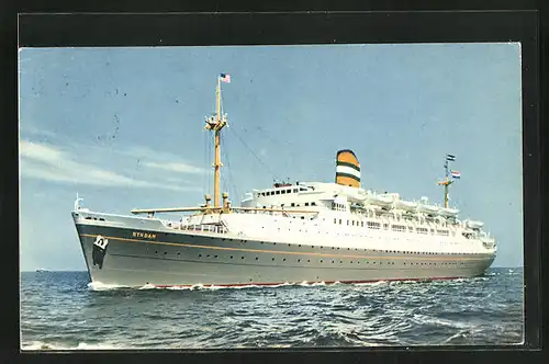 AK S.S. Ryndam auf hoher See