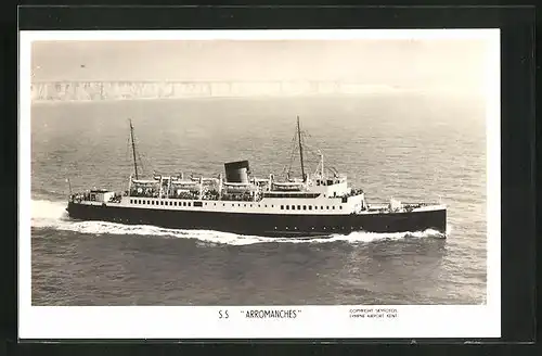 AK S.S. Arromanches in voller Fahrt