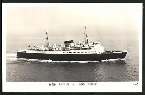 AK S.S. Lord Warden auf hoher See