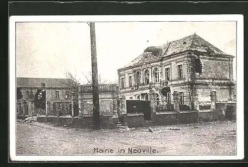 AK Neuville, la Mairie