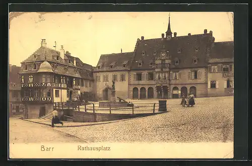 AK Barr, am Rathausplatz