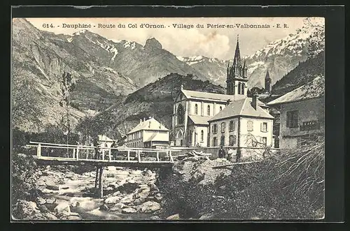 AK Valbonais, Route du Col d'Ornon, Village