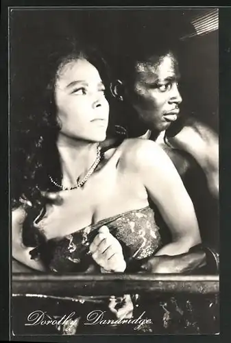 AK Schauspielerin Dorothy Dandridge in dem Film Tamango