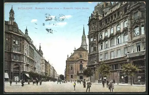 AK Budapest, Kossuth Lajos-Gasse