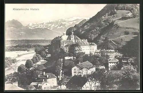 AK Hallein, Teilansicht mit Klosterkirche