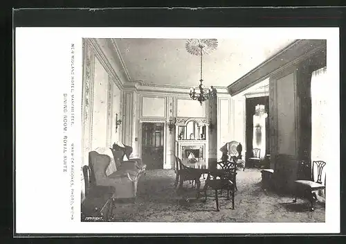 AK Manchester, New Midland Hotel - Dining Room, Royal Suite