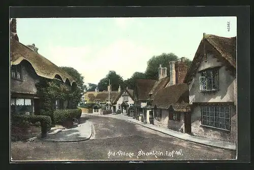 AK Shanklin Isle of Wight, the Old Village