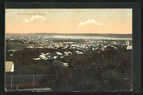AK Durban, seen from the Berea