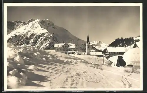 AK Mittelberg, Winterpanorama