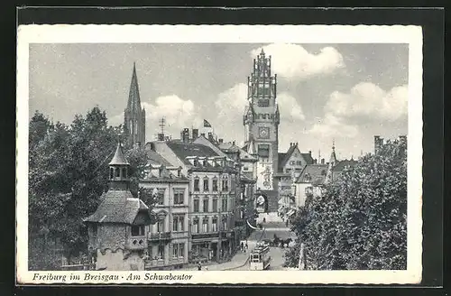 AK Freiburg i. Br., Am Schwabentor