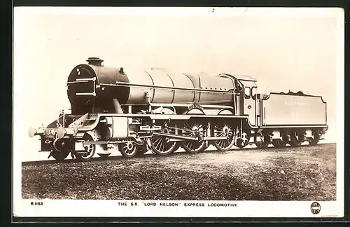 AK The SR Lord Nelson Express Locomotive, englische Eisenbahn