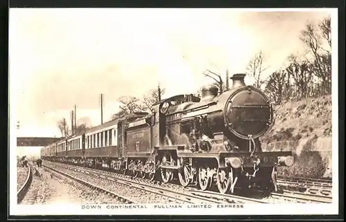 AK Down Continental Pullman Limited Express, englische Eisenbahn