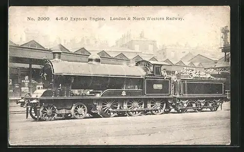 AK Express Enginge No. 2000, London & North Western Railway