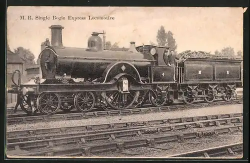 AK M.R. Single Bogie Express Locomotive No. 4, englische Eisenbahn