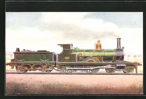 Künstler-AK Great Northern fóf Scotland Railway Passenger Locomotive No. 41, englische Eisenbahn