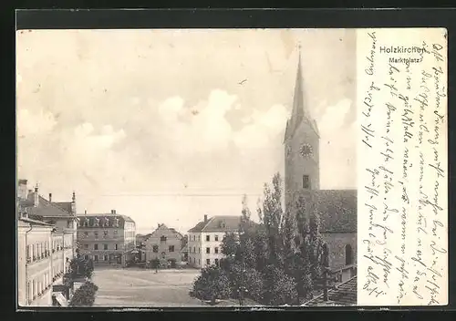 AK Holzkirchen / Obb., Marktplatz