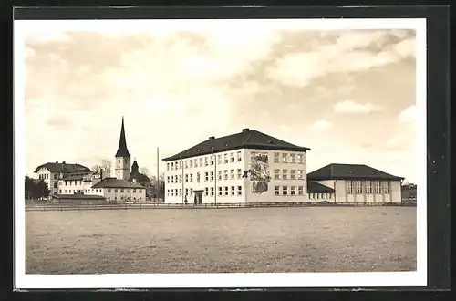 AK Miesbach, Blick auf Knaben- und Mädchenschule