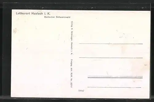 AK Haslach i. K., Gesamtansicht