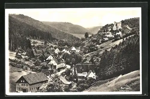 AK Berneck / Schwarzwald, Gesamtansicht
