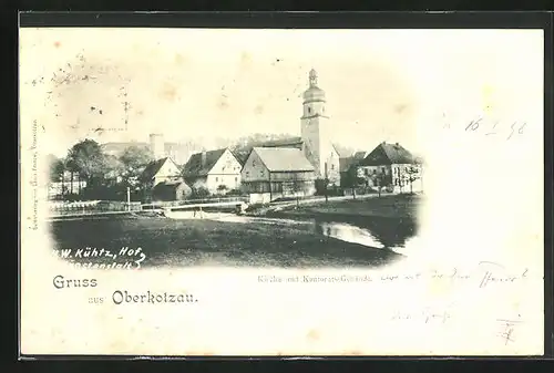 AK Oberkotzau, Kirche und Kantorats-Gebäude